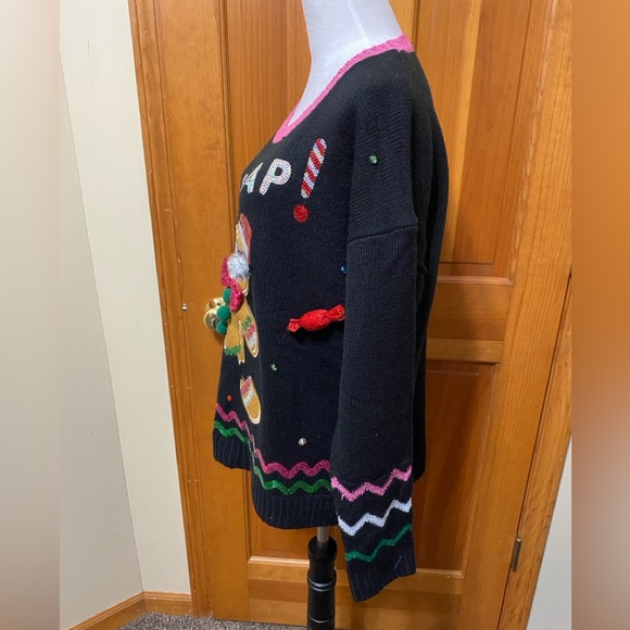 32 Degrees Oh Snap Christmas Sweater - Picture 3 of 4